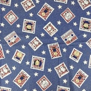 Peanuts 4th Of July USA Patriotic Fabric Springs Creative 6.42 YDS (231") CP6530